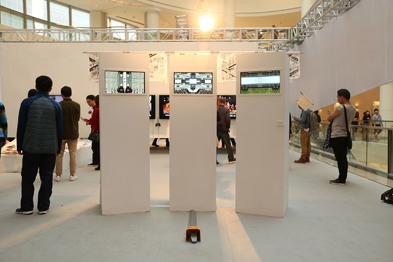 《两面性 Double Side》——万菱汇触手可及互动装置展（图ZODkyOTM4MDQ=） - 展陈设计 - 站酷设计师TOPO_STUDIO原创素材 - 站酷ZCOOL