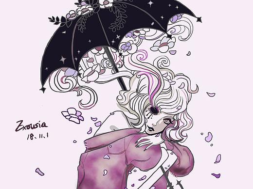 萬(wàn)圣節(jié)練習(xí)（個(gè)人主頁(yè)-ZMzEyODExNjA=） - 創(chuàng)作習(xí)作 - 站酷設(shè)計(jì)師Engsansin原創(chuàng)素材 - 站酷ZCOOL