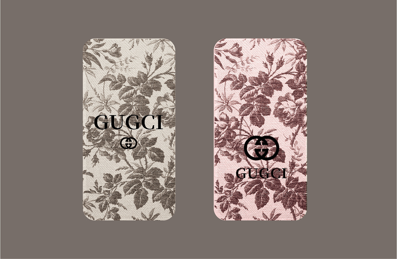 手机壳 潮牌 碎花复古花 古驰gucci t恤矢量源文件