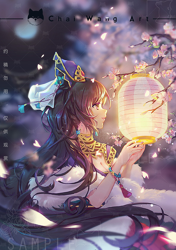 约稿勿用（图ZMTkxOTM0Njg4） - 艺术插画 - 站酷设计师Chai_Wang原创素材 - 站酷ZCOOL