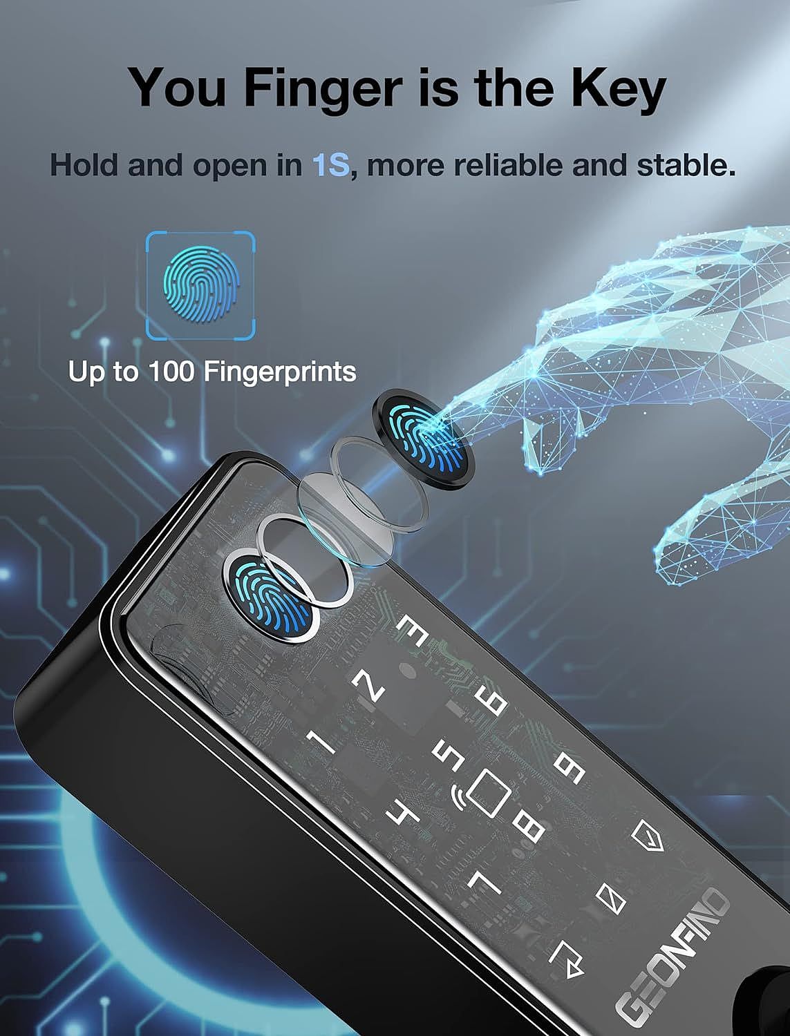 亚马逊门锁渲染设计案例分享