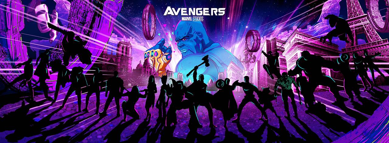Avengers3 Poster（图ZMTUwNTcyMjk2） - 商业插画 - 站酷设计师PANYUEartwork原创素材 - 站酷ZCOOL