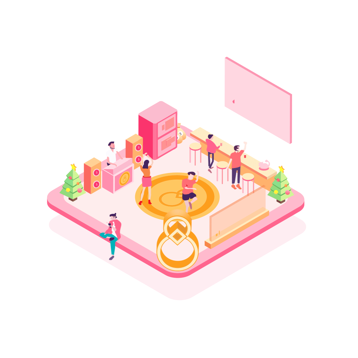 2.5d启动页含动效（图ZMTE0NTkyMzI4） - 动效设计 - 站酷设计师久久不静原创素材 - 站酷ZCOOL