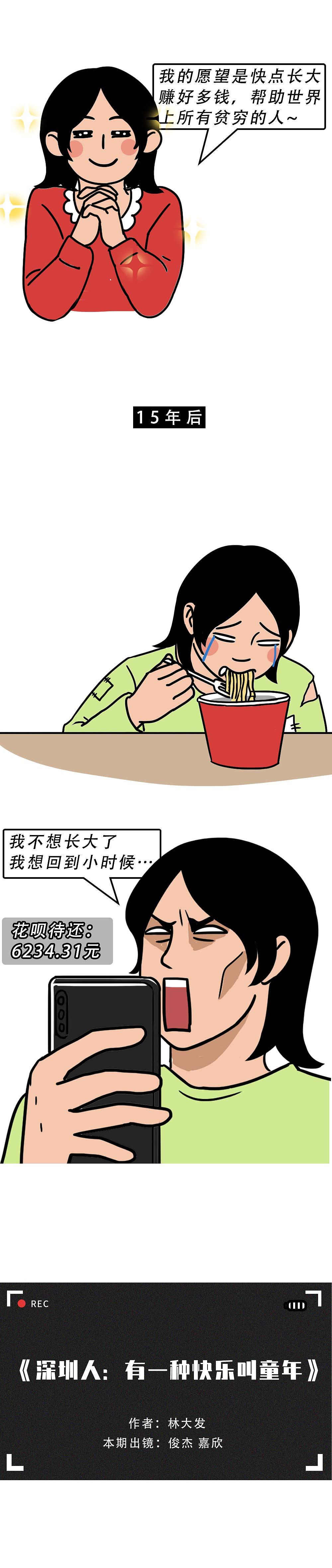 深圳人童年的快乐，你想象不到!（图ZMjgzOTAxMzY4） - 中/长篇漫画 - 站酷设计师林大发发了吗原创素材 - 站酷ZCOOL