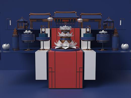 C4D动画临摹   Buddha's Birthday