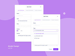 弹窗设计Modal Design-创建图表