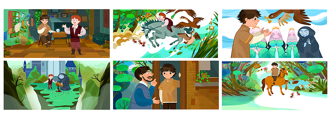 儿童绘本---去年的一组图（图ZMTkxNjUzMzUy） - 儿童插画 - 站酷设计师一棵小土豆原创素材 - 站酷ZCOOL