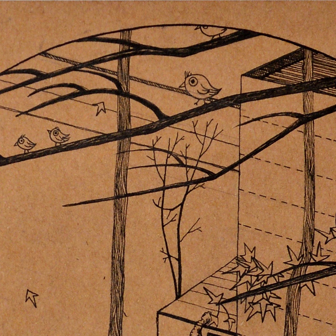 《流逝》细节一