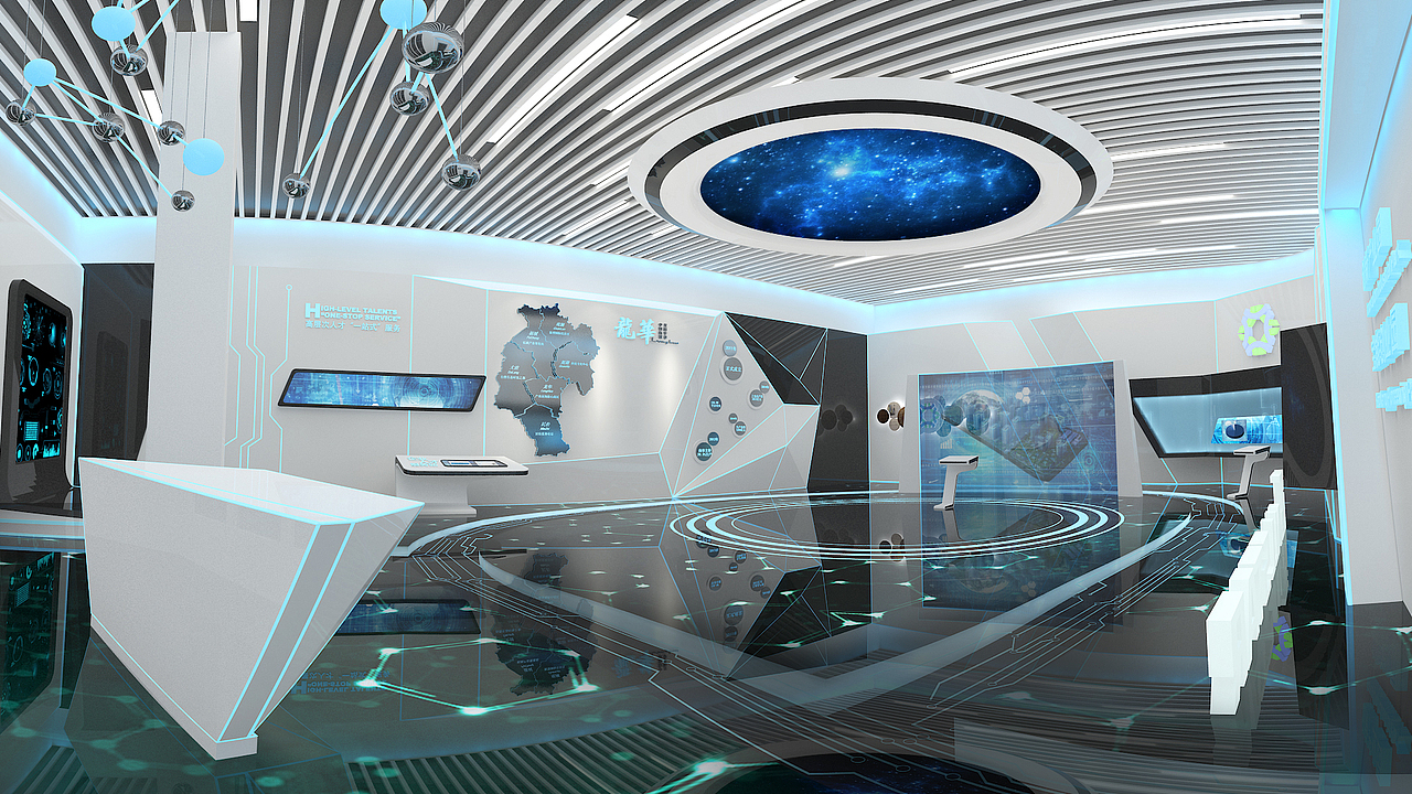 科技展馆概念设计2|三维|建筑/空间|刘振铭_原创作品-站酷zcool