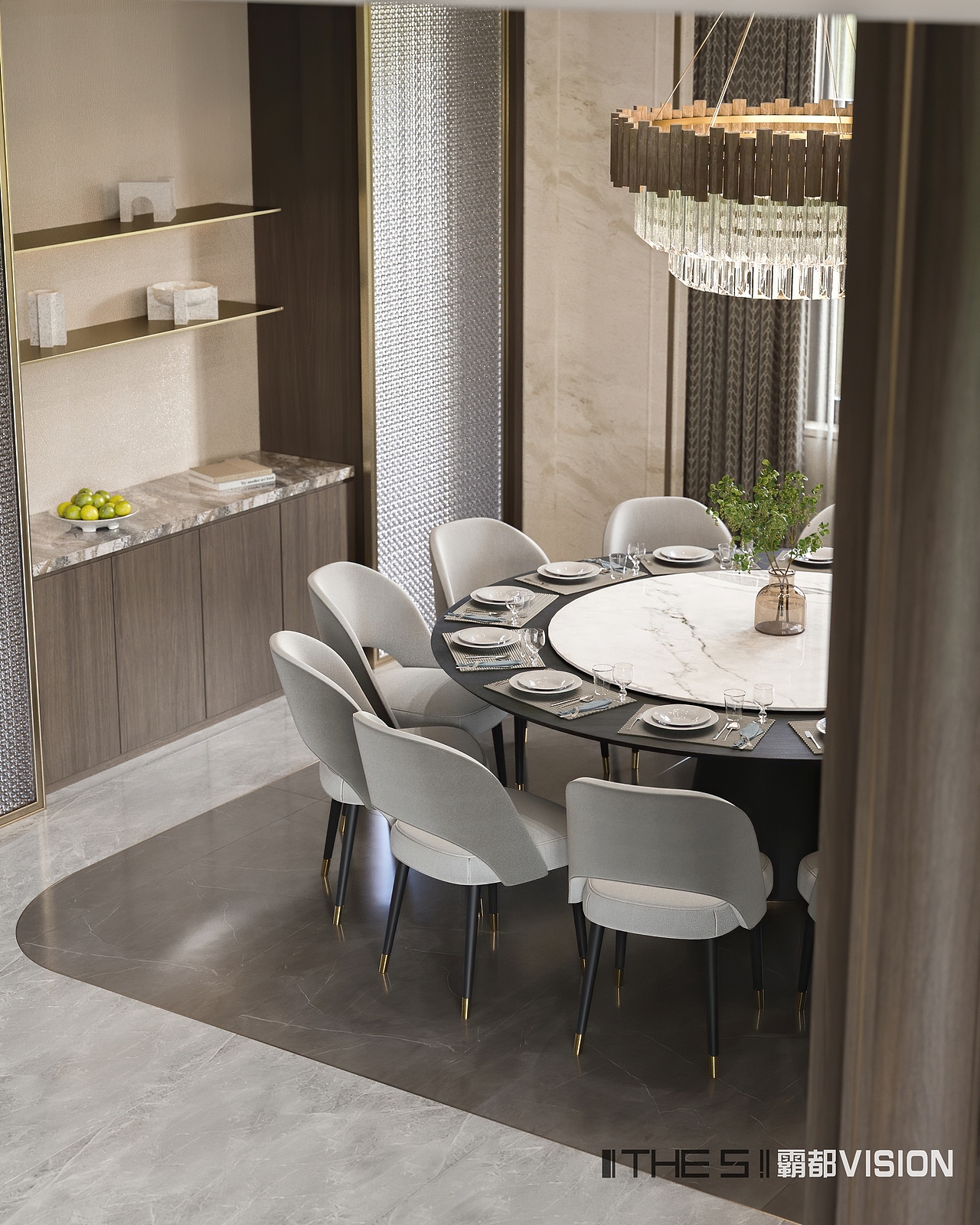 现代轻奢别墅（图ZMjYwNTQzOTMy） - 家装设计 - 站酷设计师霸都THES原创素材 - 站酷ZCOOL