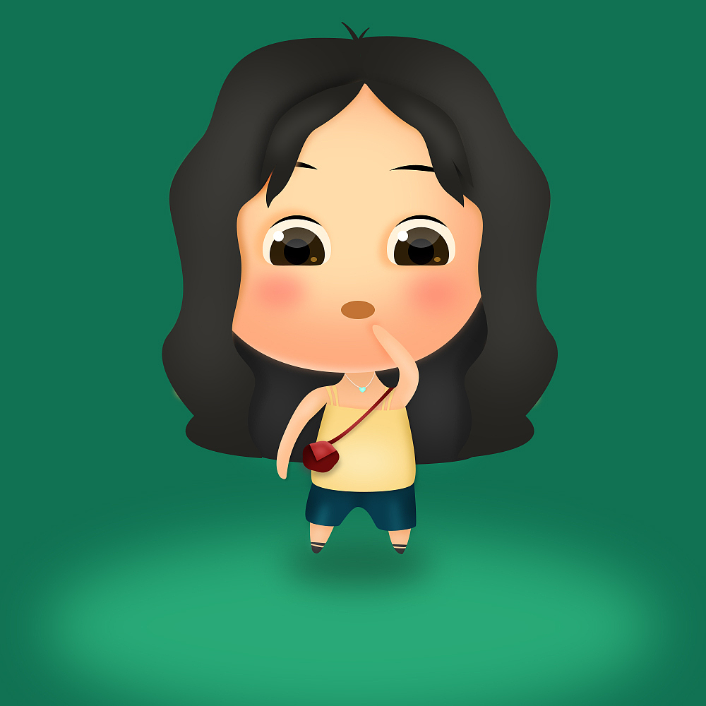 Q版形象（图ZMTYxMjUzOTAw） - 艺术插画 - 站酷设计师喂喂哇哇原创素材 - 站酷ZCOOL