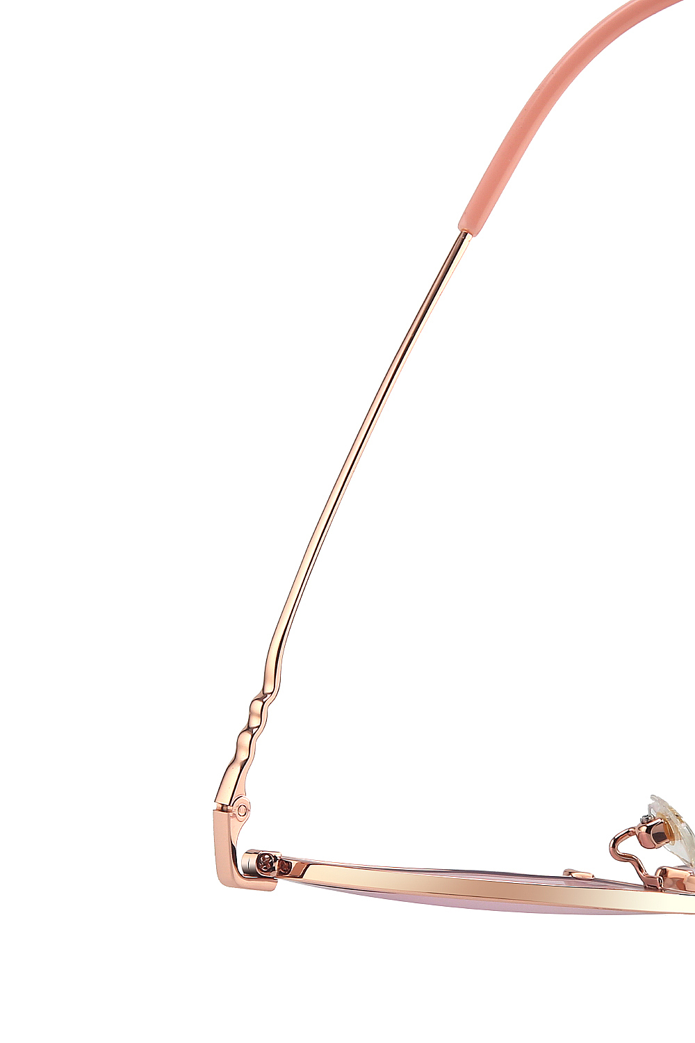 彩妆纯钛多边框眼镜