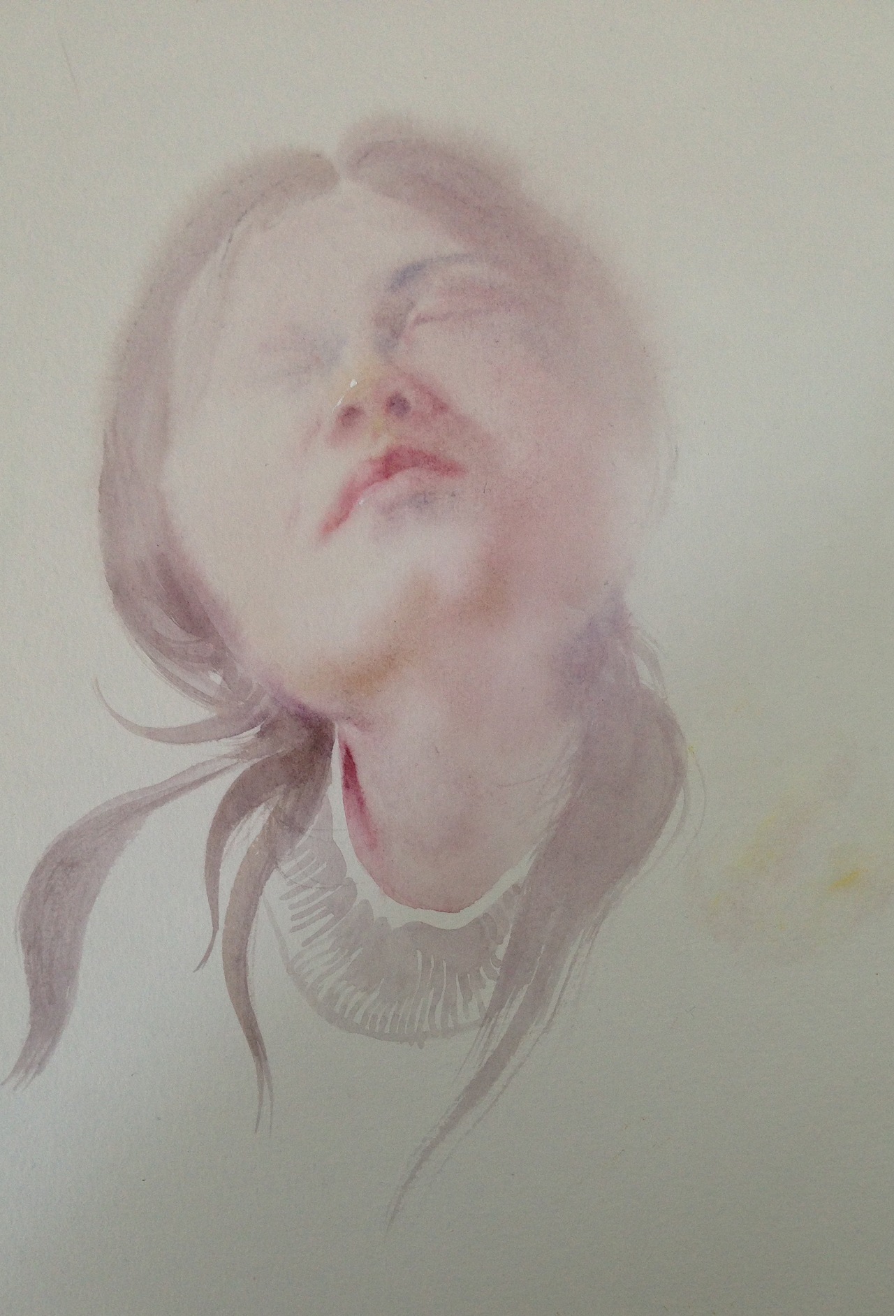 紅顏之二（圖ZMTIyNjUyNDA0） - 繪畫 - 站酷設計師水彩學院蘇野原創(chuàng)素材 - 站酷ZCOOL