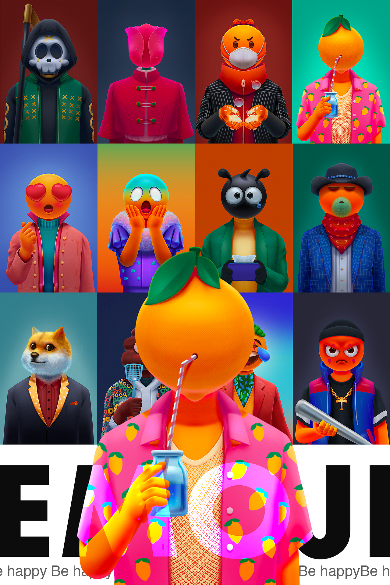 EMOJI（圖ZMjA0MjIxNzY0） - 創(chuàng)作習(xí)作 - 站酷設(shè)計(jì)師失靈原創(chuàng)素材 - 站酷ZCOOL