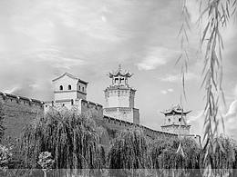 平遥古城 深圳建筑摄影 大画幅相机拍摄 黑白胶片