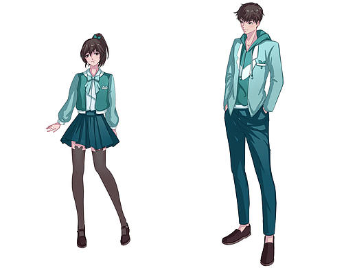 天朝校服设计