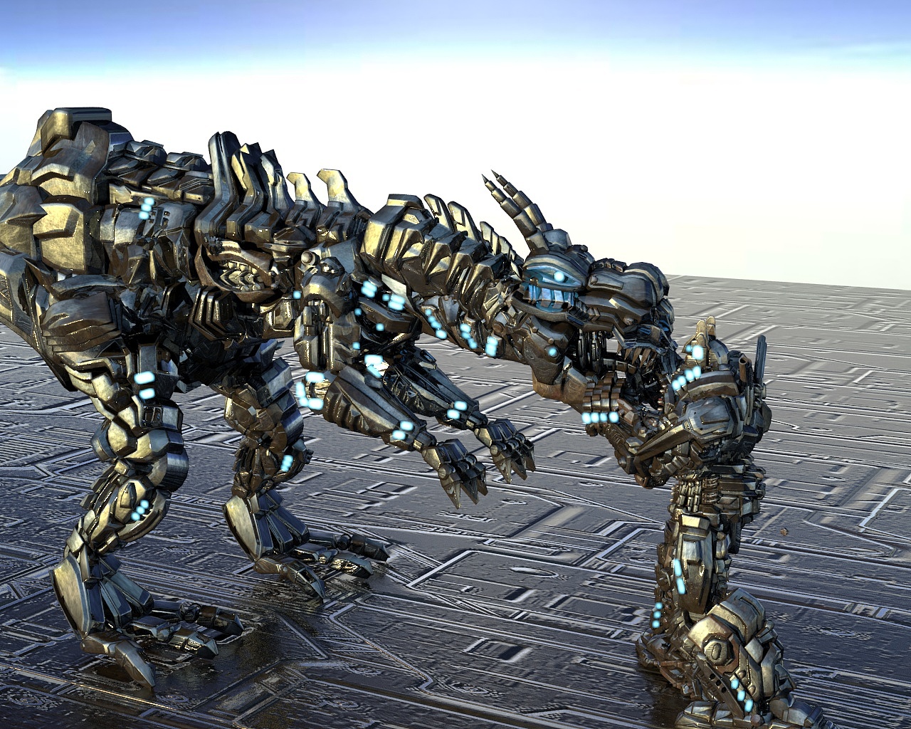 新的战争机器人对战恐龙广州|设计爱好者里克杰克森91204年前