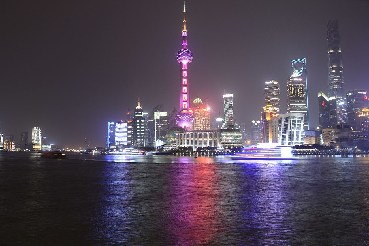 东方明珠夜景