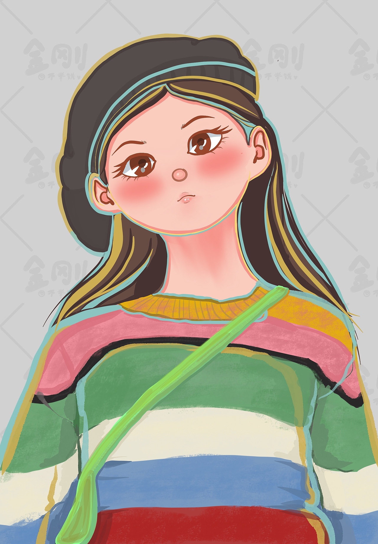 女孩