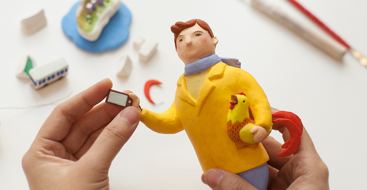 把每个小模型做好,各个部位拼接组合好