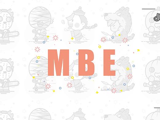 MBE风格图标设计——万圣怪物