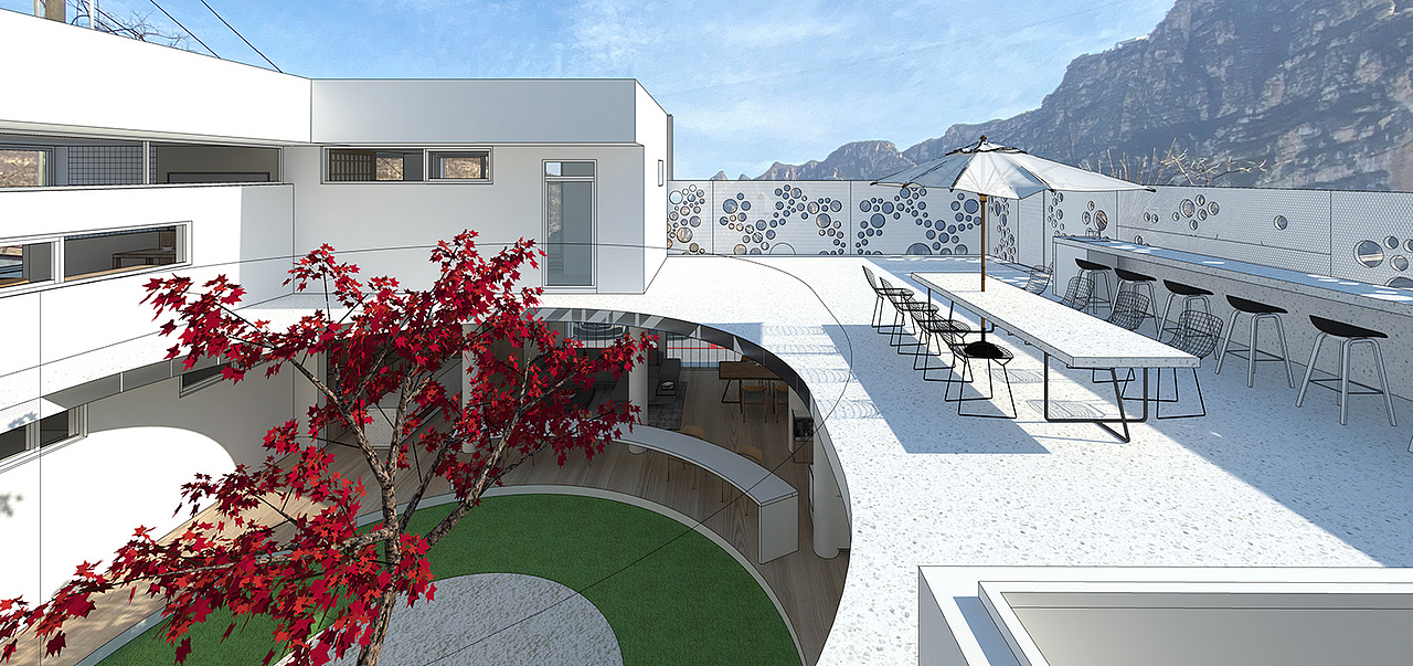 北京尚隐面包树民宿设计（图ZMjg3MDMzOTM2） - 建筑设计 - 站酷设计师李根建筑事务所原创素材 - 站酷ZCOOL