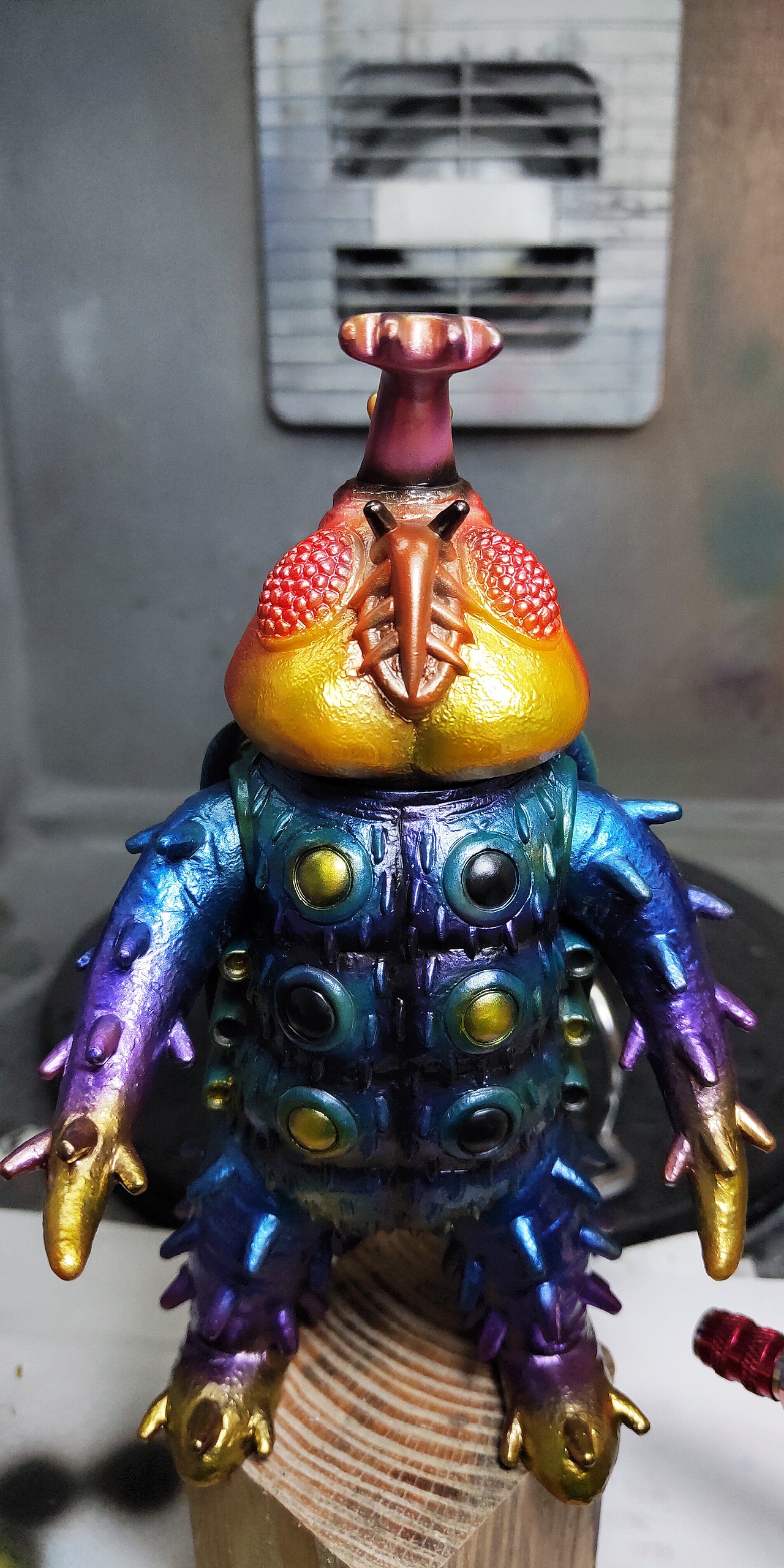 #喷涂作品“撒旦比特尔”重涂#