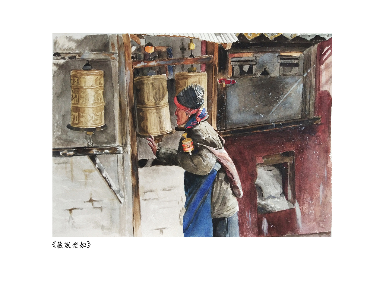 水彩画作品（图ZMjIwNTAwMTQ0） - 绘画 - 站酷设计师幕招晨原创素材 - 站酷ZCOOL