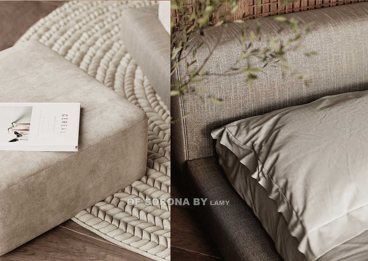 corona 渲染作品集三-极简（图ZMjcwMTM2NzQ4） - 家装设计 - 站酷设计师LAMY视觉设计原创素材 - 站酷ZCOOL