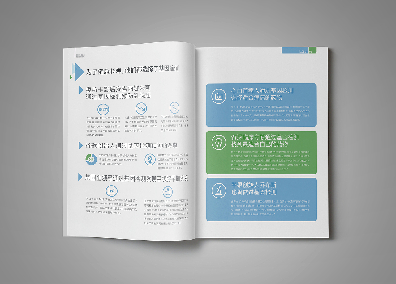 爱基因业务手册设计（图ZMTA4NDk4MTA0） - 书籍/画册 - 站酷设计师花開原创素材 - 站酷ZCOOL