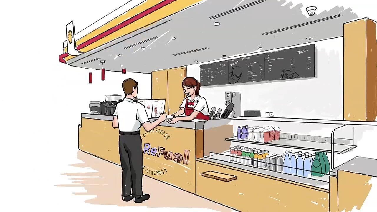 手绘风－壳牌RE Team-一直在努力（图ZMTMzMjEwOTYw） - Motion Graphic - 站酷设计师一直执牛耳原创素材 - 站酷ZCOOL