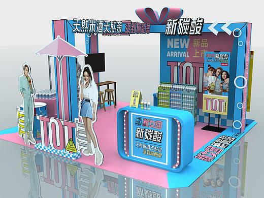 活动美陈快闪店地堆陈列展示