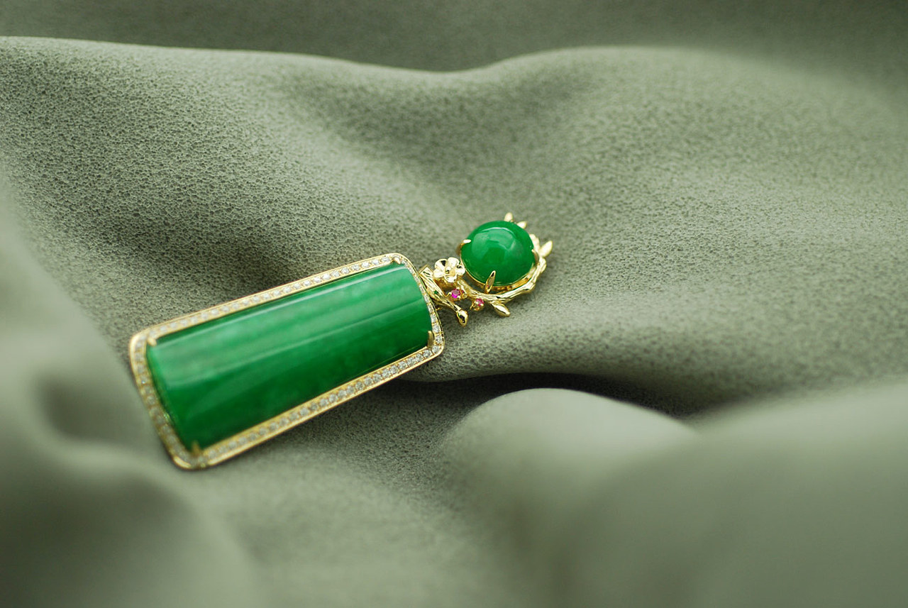 珠宝定制,翡翠设计,代波军艺术珠宝定制作品