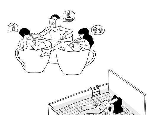 包装产品说明插画图