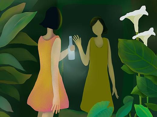 對(duì)飲（個(gè)人主頁(yè)-ZMjQ5OTA0MTY=） - 創(chuàng)作習(xí)作 - 站酷設(shè)計(jì)師余音微微原創(chuàng)素材 - 站酷ZCOOL