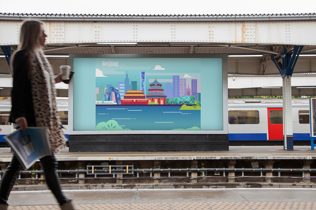 扁平风商业插画合集