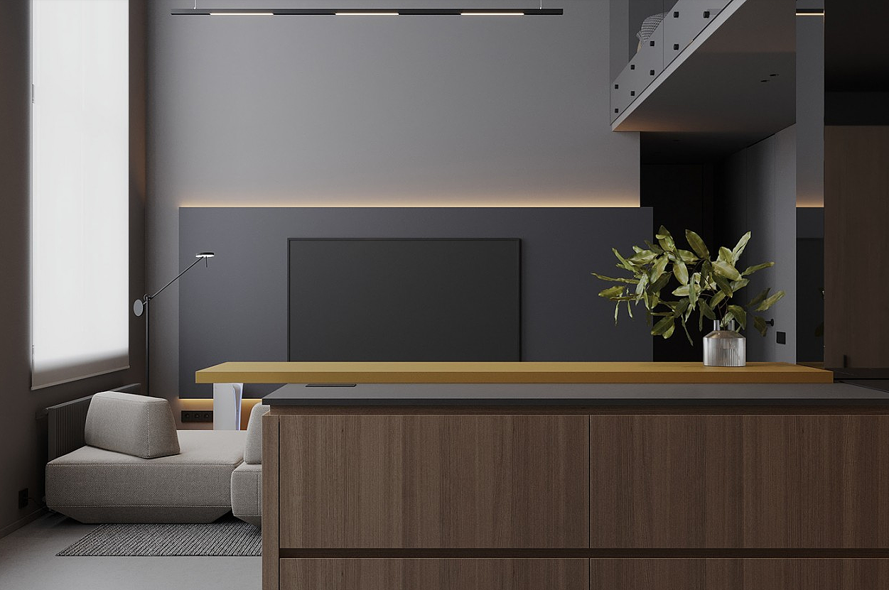 高级灰色系住宅设计 超有范儿!