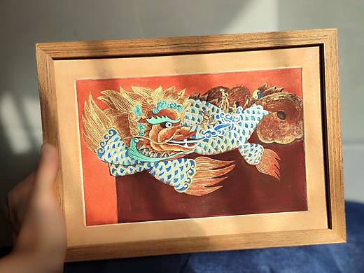 獨(dú)占鰲頭～小鰲魚（個(gè)人主頁-ZNjcwMjk5NTY=） - 繪畫 - 站酷設(shè)計(jì)師啟偉巖彩原創(chuàng)素材 - 站酷ZCOOL