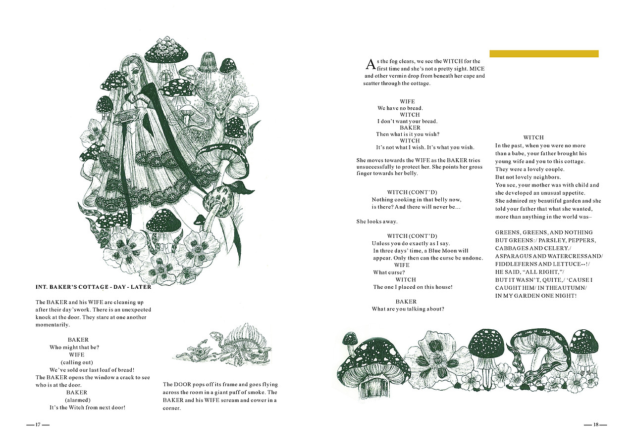 INTO THE WOODS 11-23（图ZMjkzOTcwMjQ=） - 书籍/画册 - 站酷设计师ZUOJennyZUO原创素材 - 站酷ZCOOL