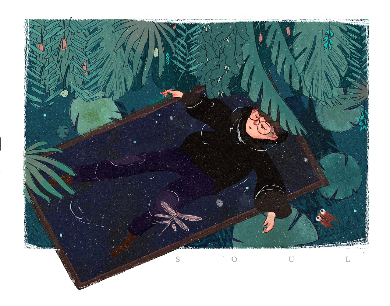 历险记（图ZNzA4MjkxMzI=） - 儿童插画 - 站酷设计师SOULFULNESS原创素材 - 站酷ZCOOL