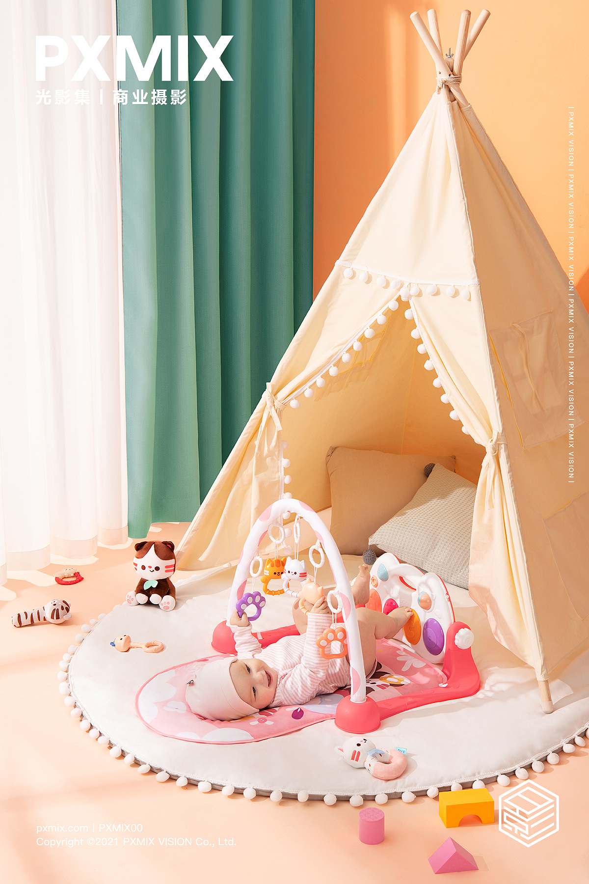 母婴产品摄影丨澳贝 扭扭车 健身架 auby × PXMIX（图ZMjkxOTg4ODQ0） - 产品摄影 - 站酷设计师光影集原创素材 - 站酷ZCOOL