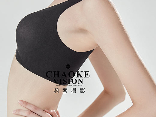 内衣定制拍摄文胸拍摄科技感风格