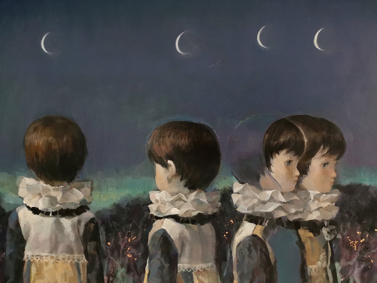【原创】自我非议🌛（图ZMjkzMzYxNDEy） - 艺术插画 - 站酷设计师目奈十三原创素材 - 站酷ZCOOL