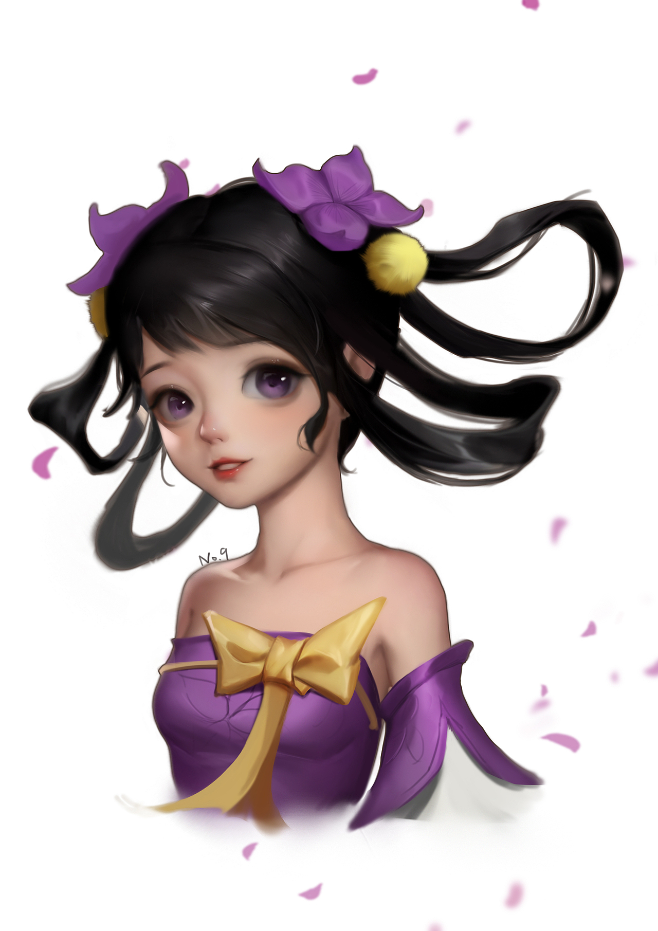 小乔|插画|游戏原画|休想懂我_原创作品-站酷zcool