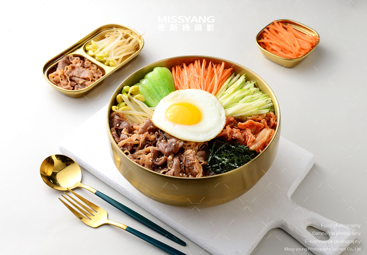韩式拌饭|美食摄影|外卖摄影|餐饮图片拍摄×郑州密斯杨