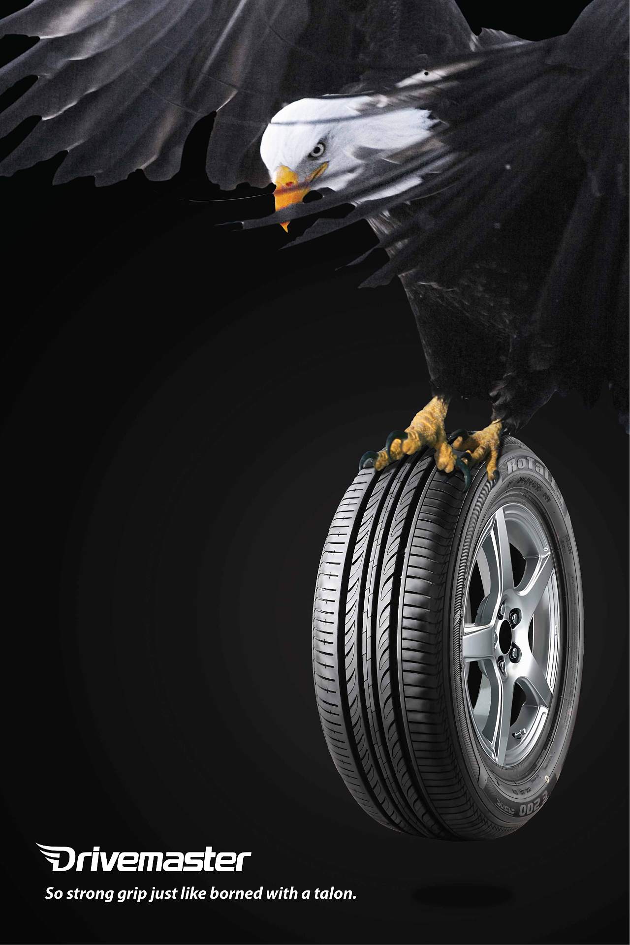 轮胎主题海报设计