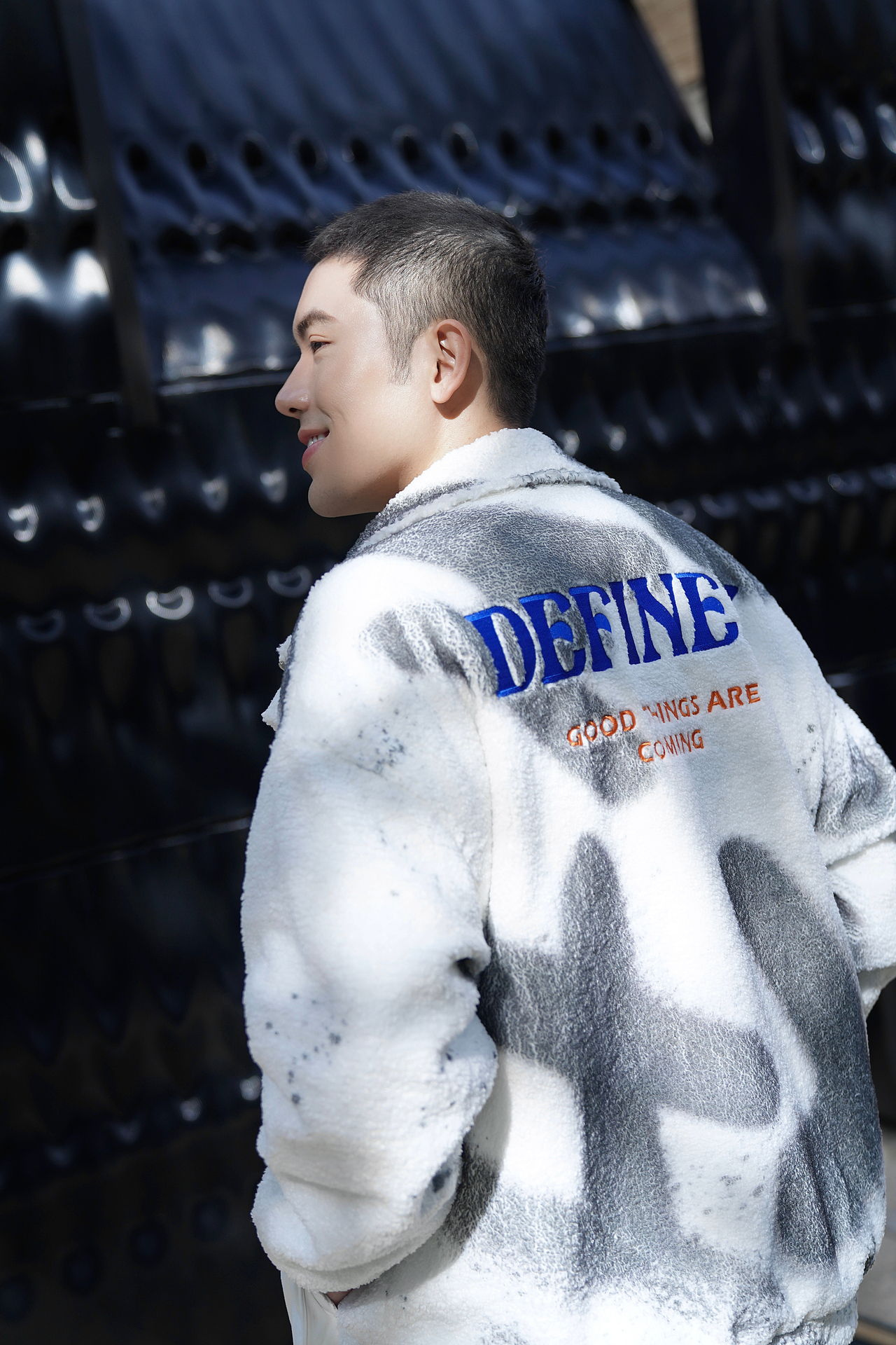 OOTD|DEFINEX羊羔毛外套（图ZMjc2NjA0MjY0） - 产品摄影 - 站酷设计师在下星辰原创素材 - 站酷ZCOOL