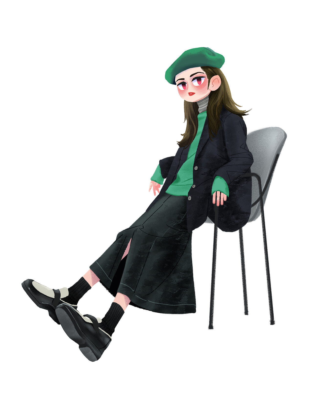 今年画过的时尚小姐姐小哥哥们（图ZMjM2NDE0MTI0） - 创作习作 - 站酷设计师惡童製慥soulchan原创素材 - 站酷ZCOOL