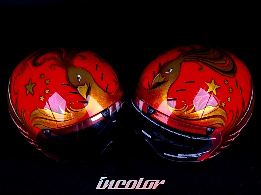 【凤凰来仪】2018年亚运会场地自行车赛冠军头盔设计