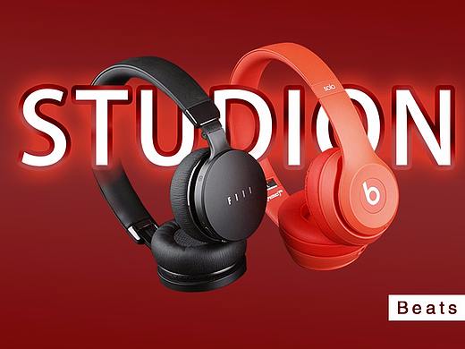 banner设计 音乐耳机beats广告图